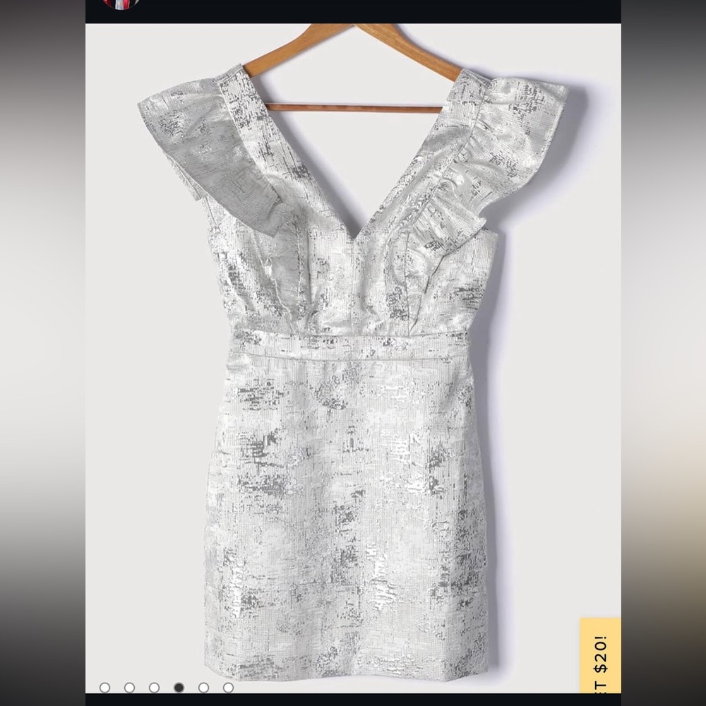 Silver Women's cocktail Dress